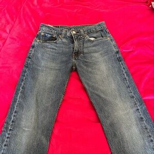 Levi's Blue Straight Leg Jeans Classic Style